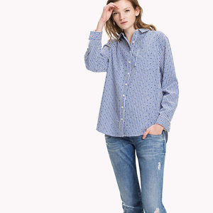 Tommy Hilfiger dámská pruhovaná košile - XS (901)